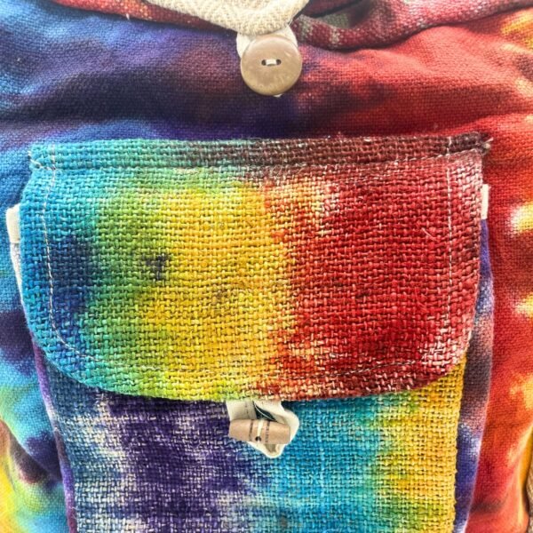 bG9jYWw6Ly9tZWRpYS85SC9DRC82MFIzMEMxRzZXUjNDRDlILzk4YmY4OTI1LmpwZWc.jpg Färgglad axelväska med tie-dye-mönster