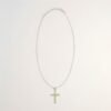 bG9jYWw6Ly9tZWRpYS85Ui82RC82MFIzMEMxSjZDVEs2RDlSLzZmNzVmZjcwLmpwZw-3.jpg Silverpläterat halsband med peridotkors