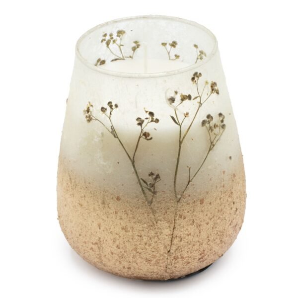 bG9jYWw6Ly9tZWRpYS8xTi9BRS82MFIzMEMxSjZDU0tBRTFOL2EwZmM1YTI3LmpwZw-1.jpg Dekorativt ljus i glas med torkade blommor