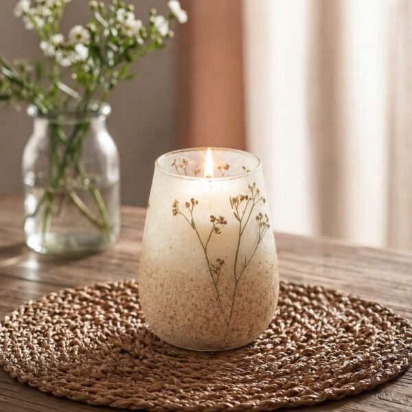 Naturinspirerat ljus i glas
