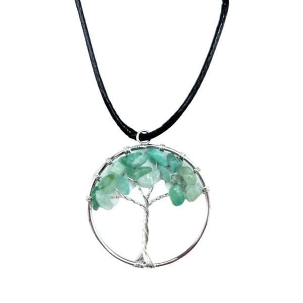 Halsband med Livets träd i jade