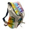 Färgglad tie-dye ryggsäck
