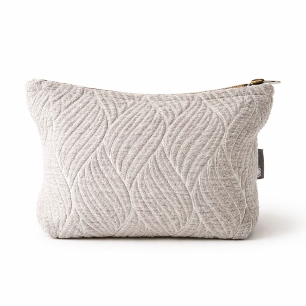 Handgjord necessär i bomull – Moonlit Weave