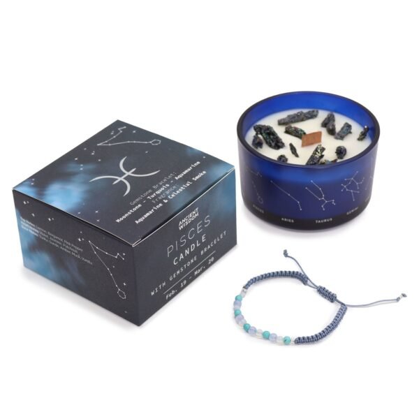 bG9jYWw6Ly9tZWRpYS85Ti8yRC82MFIzMEMxRzZXVEsyRDlOL2YwYjMzYjZjLmpwZWc.jpg Doftljus för Fiskarna med kristallarmband och presentförpackning